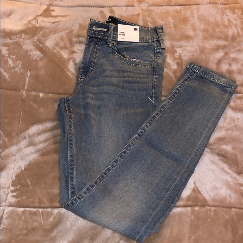 Express Mid Rose Jegging
